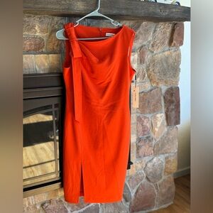 Calvin Klein Orange Dress